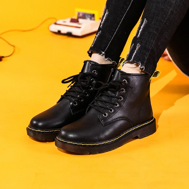 

20H226-1 Huanqiu high quality new style waterproof fashion classic winter shoes boots for women, Khaki/beige
