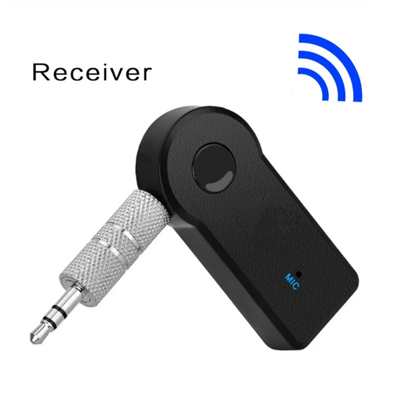 

3.5mm Aux Handsfree Wireless Car Receiver Kit Adapter For Headphone MP3 Music Audio Receiver Adapter