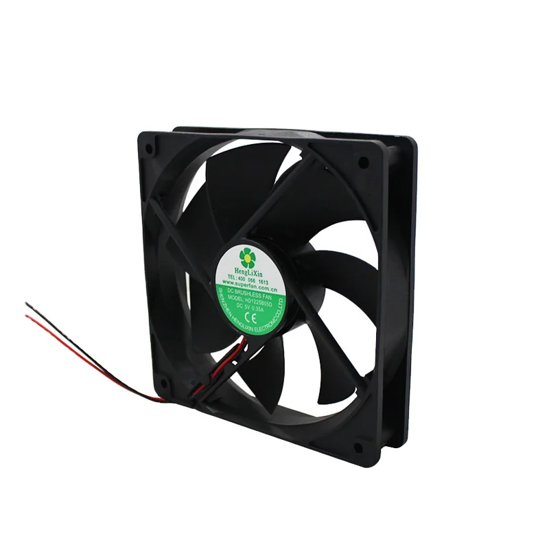 Factory Price 120*120*25 Mm Dc Brushless 6 Inch 12v High Rpm Computer