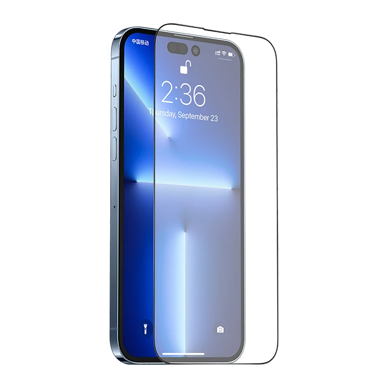 

Anti Fingerprint Anti Bubble Tempered Glass Film 6.1 6.7 inch Matte Phone Screen Protector for Apple iPhone 14