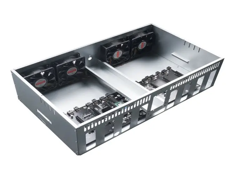 

Rumax mining case rig case 847 without power supply in stock