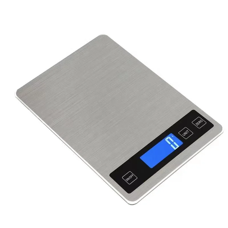 

Scientific Eating 5Kg 5000G 11Lb Food Weight Nutrition Electronic Digital Weighing Kitchen Scale, White/black