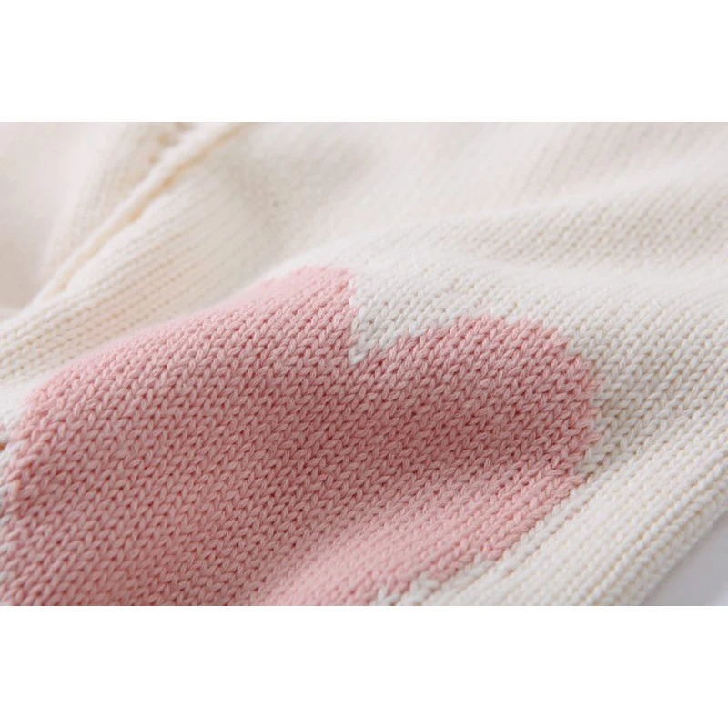 
Baby girls knitted cotton cardigan outfit 