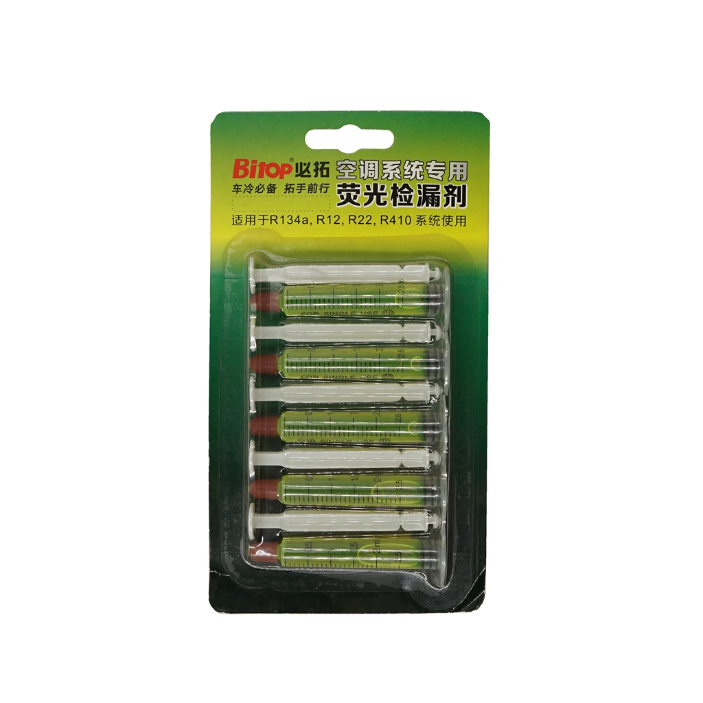 Auto Air Conditioner Flashlight Leak Detector Tool Car Ac Leak Test Set