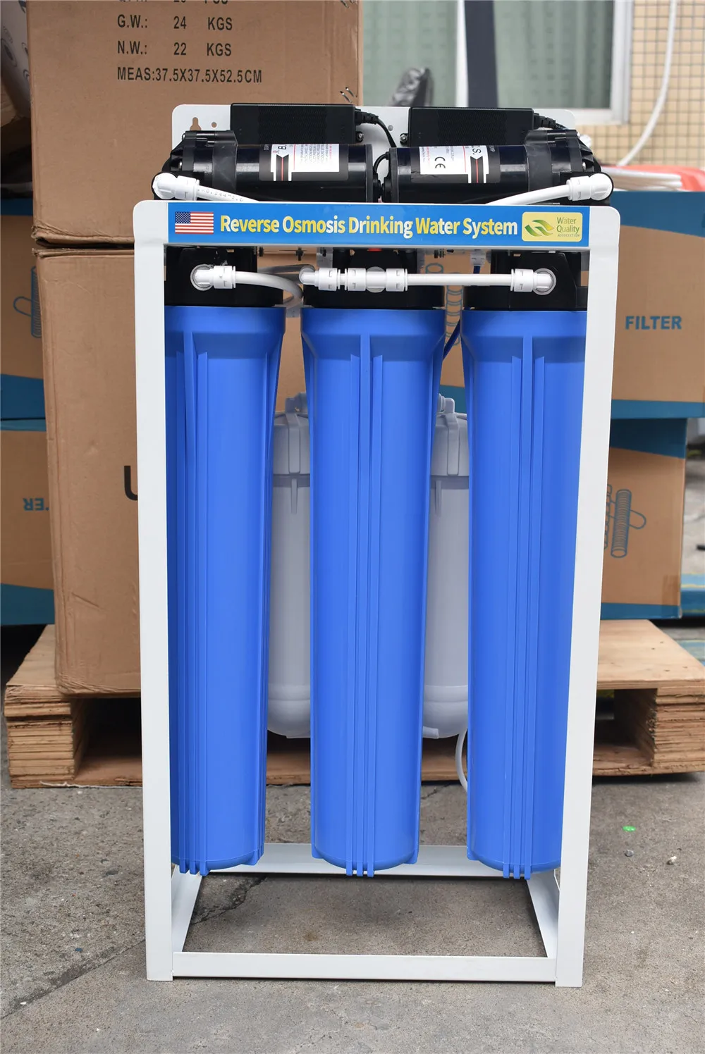 product-Ocpuritech-400GPD 5 stages reverse osmosis ro system mineral water filter purifier-img