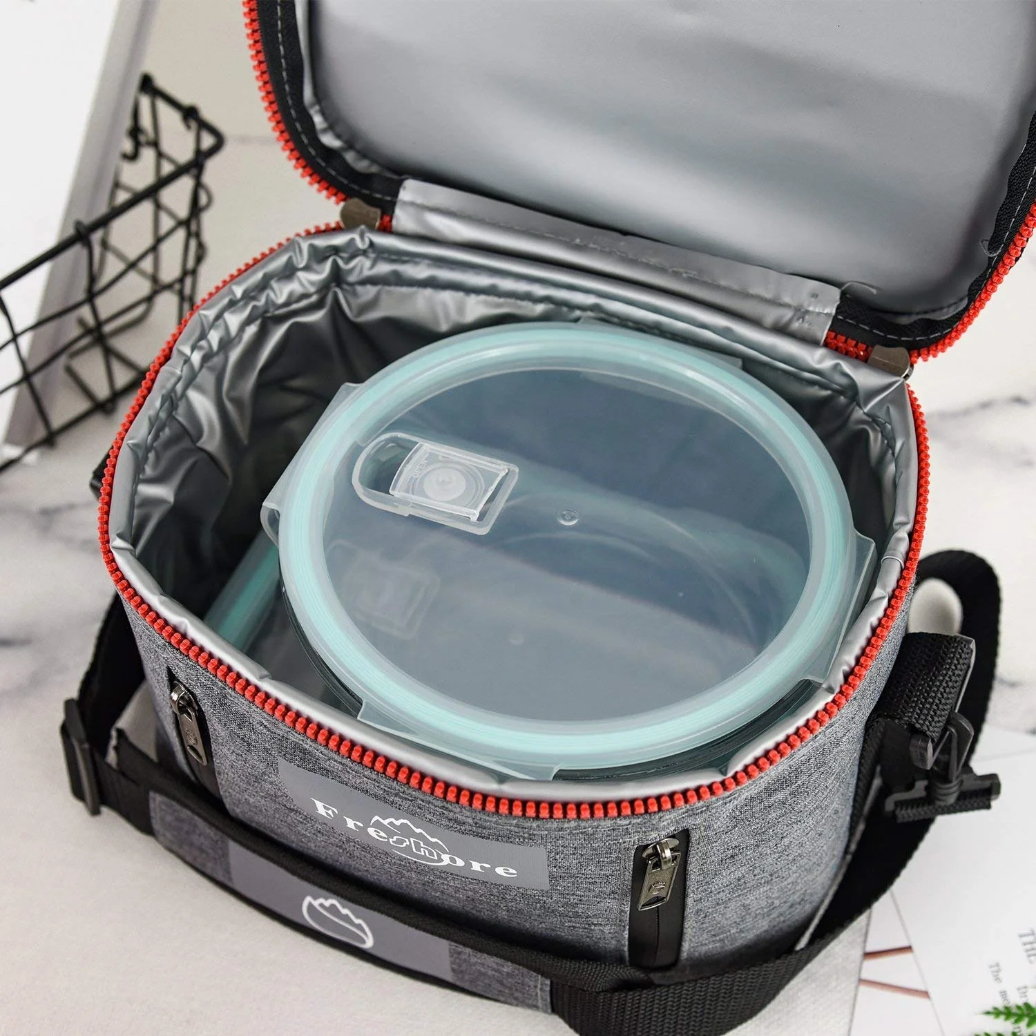 

Smart Cooler Feeding-bottle Bags Water Resistant Thermal Box Lunch carrier, Can be customized