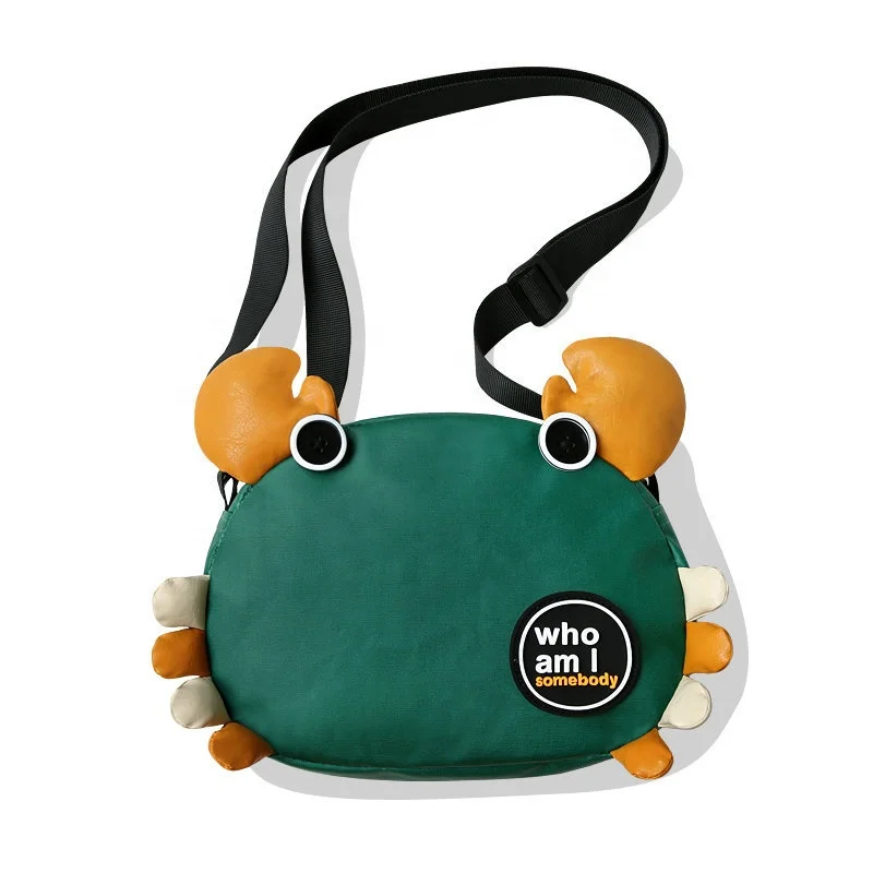 

Trendy young casual anime crab cute cartoon crossbody bag for student