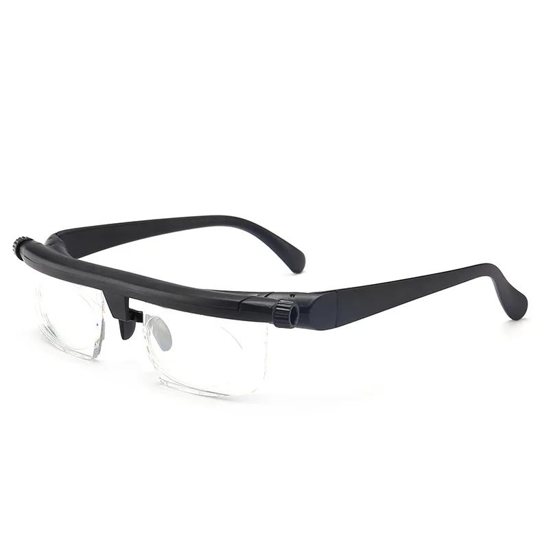 

SKYWAY Adjustable Magnifying Eyeglasses -4D to +5D Diopters Variable Lens Correction Reading Glasses