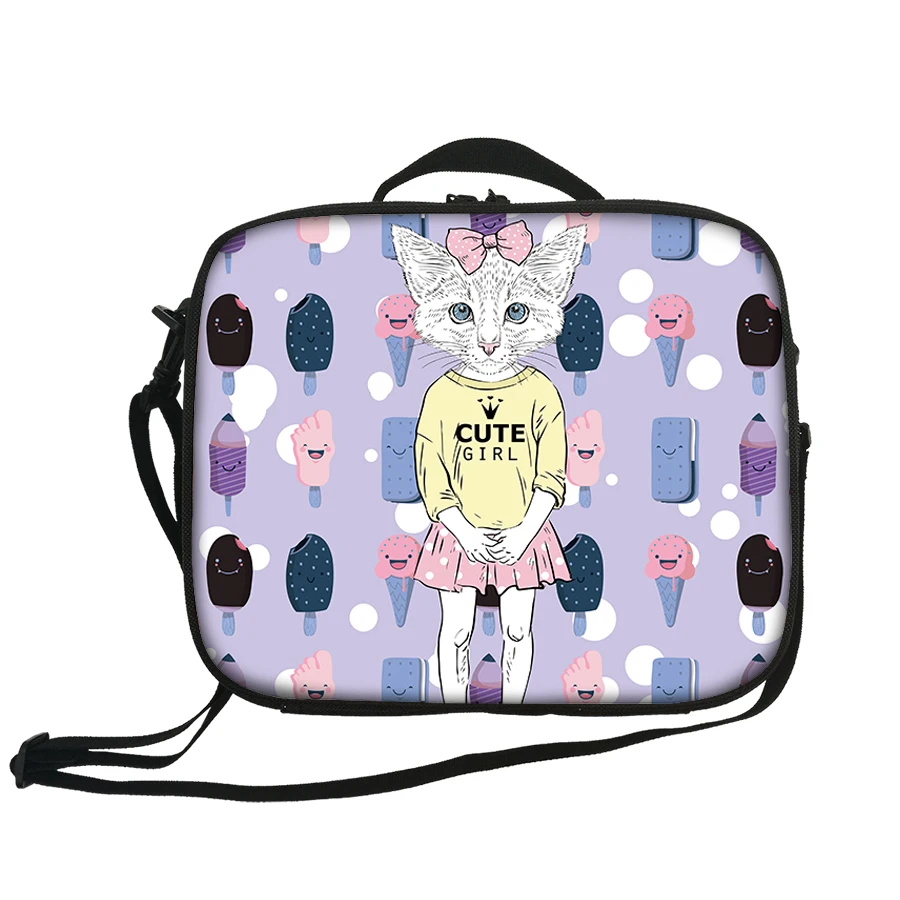 

Hot Sale High Quality Products clear lunch bag for kids washable character lunch bags can adjustable shoulder strap webbing