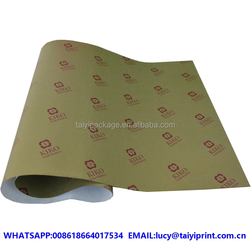 printed wax tissue paper for flowers