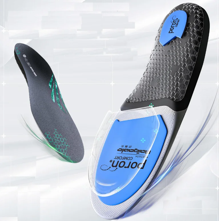 

SUPRE LOOK INSOLE PORON Total Support Custom Transverse Arch Support Wide Fit Safe Work Shock Absorption Sports Insoles