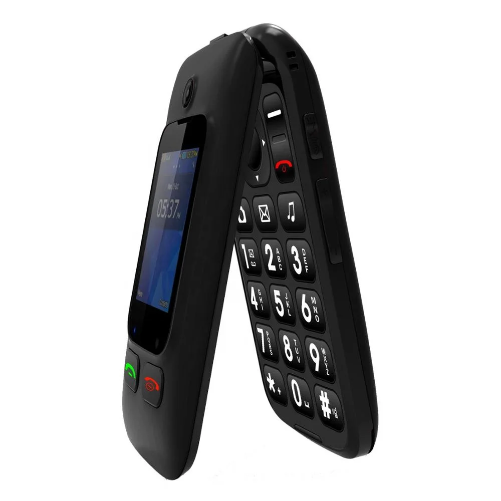 
Intimate design celulares flip dual sim dual screen fold SOS GSM factory cellphones 