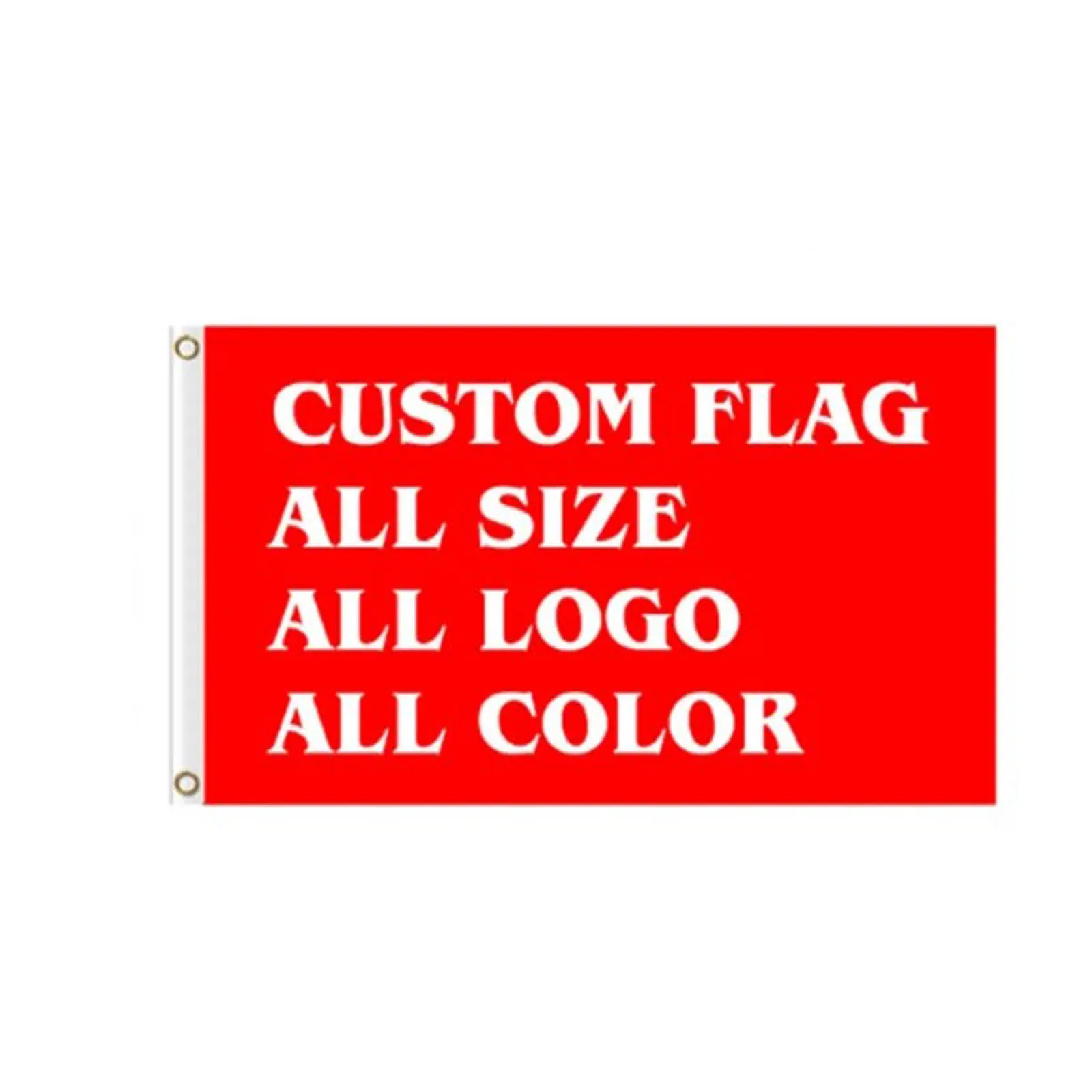 

Fast Delivery 100% Polyester 3x5ft 90x150cm Any Design Logo Colors Fan Sport Banner Custom Flag