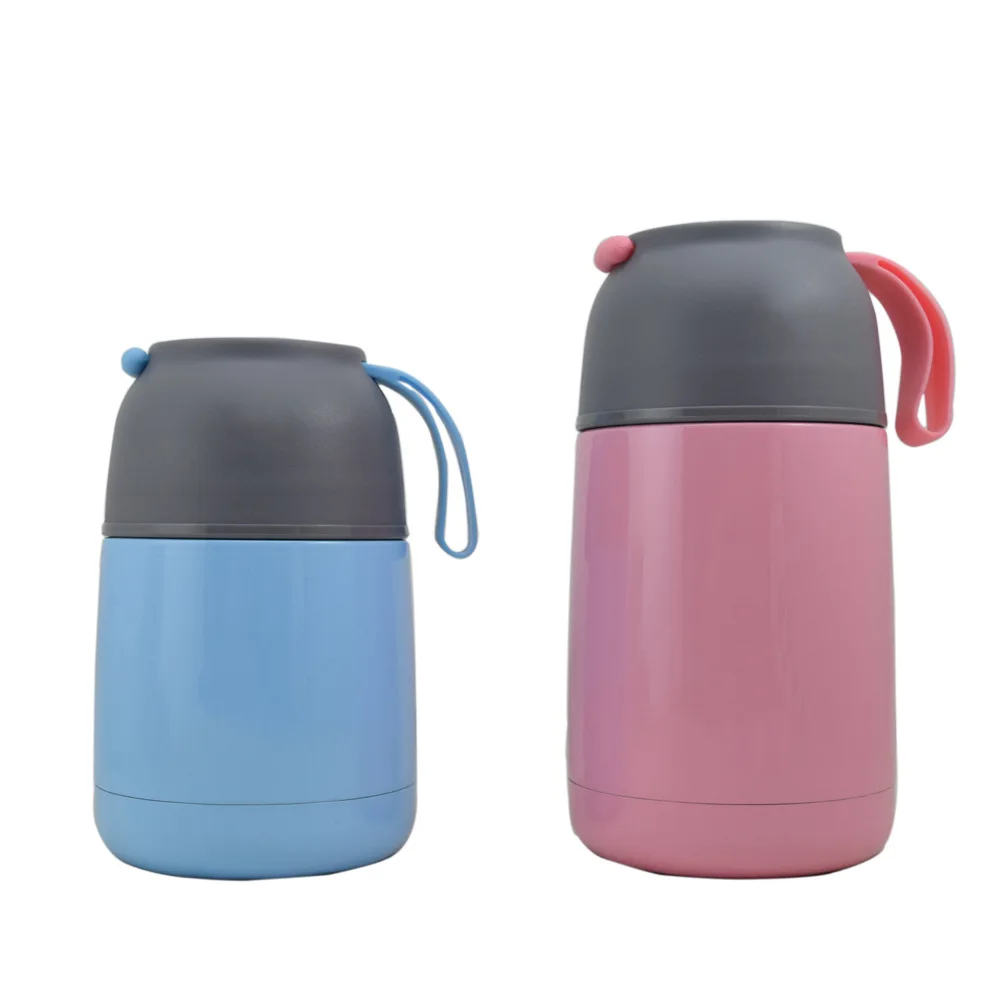 

Double Wall Stainless Steel Thermos Insulated Container BPA Free Food Flask With Spoon, Customized