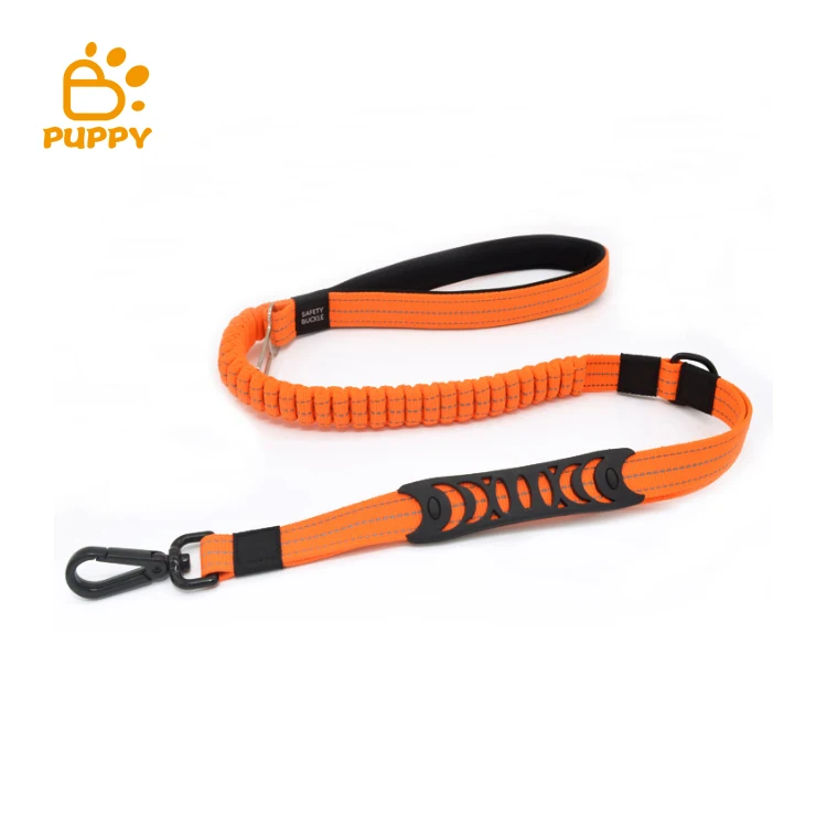 

Reflective Hands Free Dog Leash with Adjustable Waist Belt Nylon Dog Leash for Running / Walking / Hiking /Jogging, Black, red, orange, blue