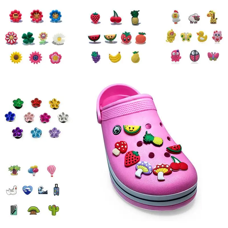 

Moq=2lots Optional Shoe Charms Jbitz For Croc Wholesale PVC Charms Accessories Promotional, Customized color