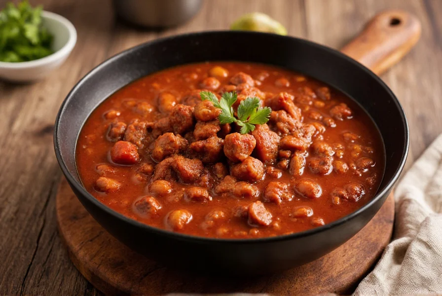Meaty Chili Recipe: Rich, Hearty & Packed with Protein