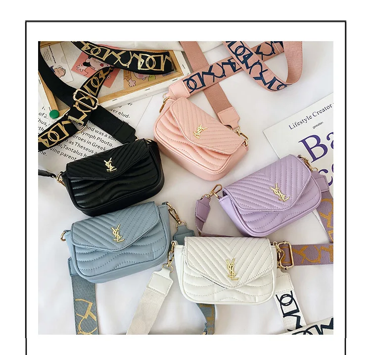 

2020 kids new chain bag women's bag purses and ladies handbags messenger, 5 colors