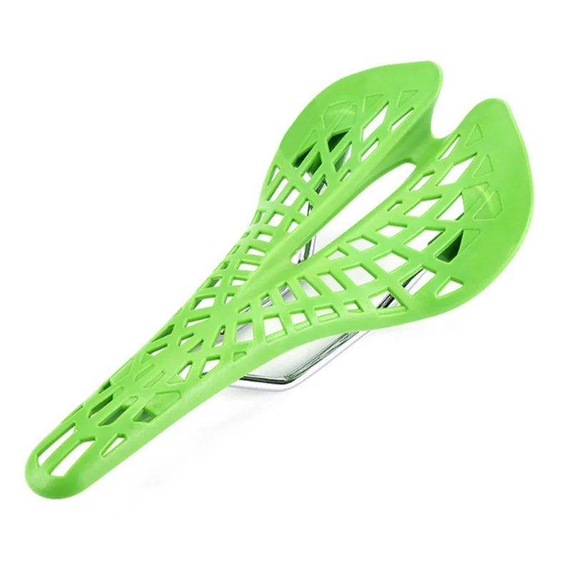 

Wholesale spider web cushion hollow breathable mtb saddle mountain bike riding saddle, Red green blue black yellow white