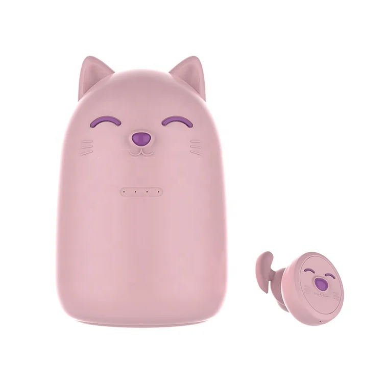 

Little Cat Mini Portable TWS True Wireless Earbuds Headphone Earphone