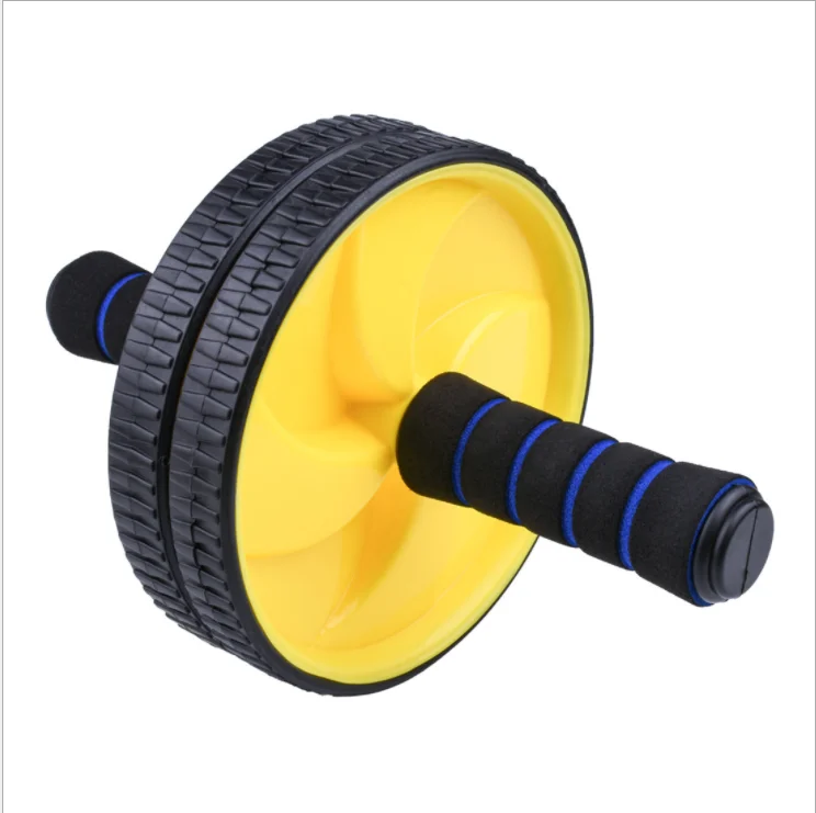 

2021 Custom Abdominal Wheel Yellow Core Training Workout Equipment Wheel Home Wheel Roller Set, Black/yellow/blue/green