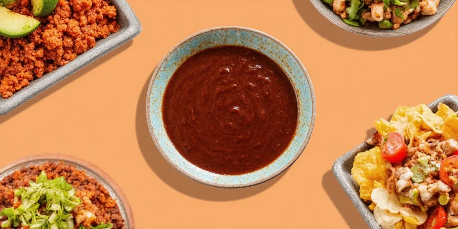 Chef blending fresh mole sauce in a kitchen