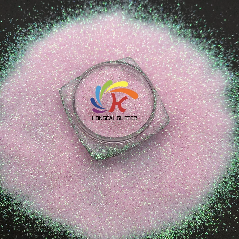 Rainbow Pink Color Iridescent Fine Glitter Wholesale Polyester Glitter Powder for Crafts and Arts Tumbler Glitter