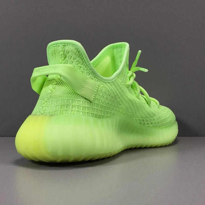 

With Original Logo High Quality Casual Yezzy 350 V2 Schuhe Herren Sneakers Green Yeezi Fashion Trendy Glow In The Dark Shoes