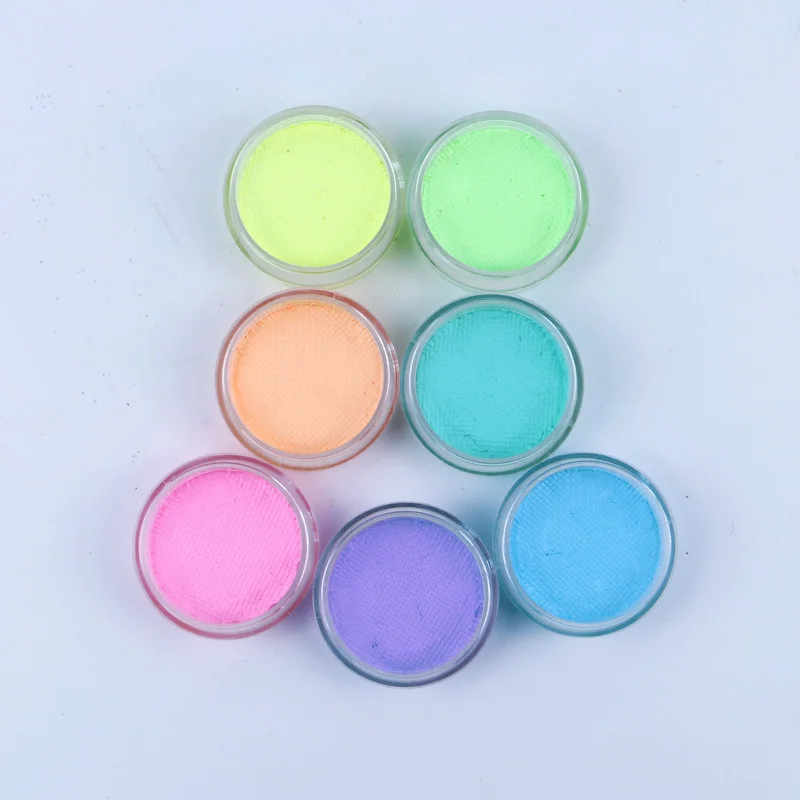 

Private label cake wet colorful water activated uv pastel neon eyeliner for makeup, 7 colors