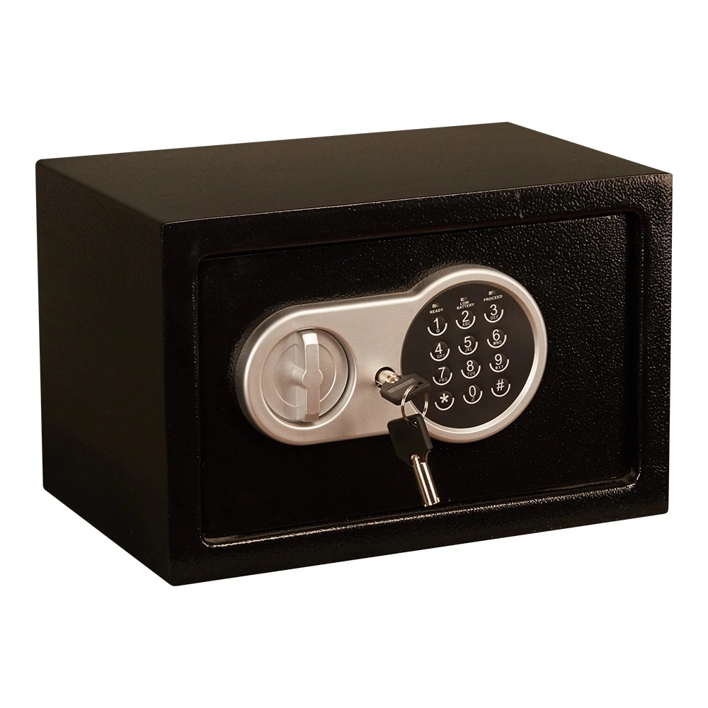 Ajf Oem Digital Electronic Safe Box With Key High Safety Secret Box For