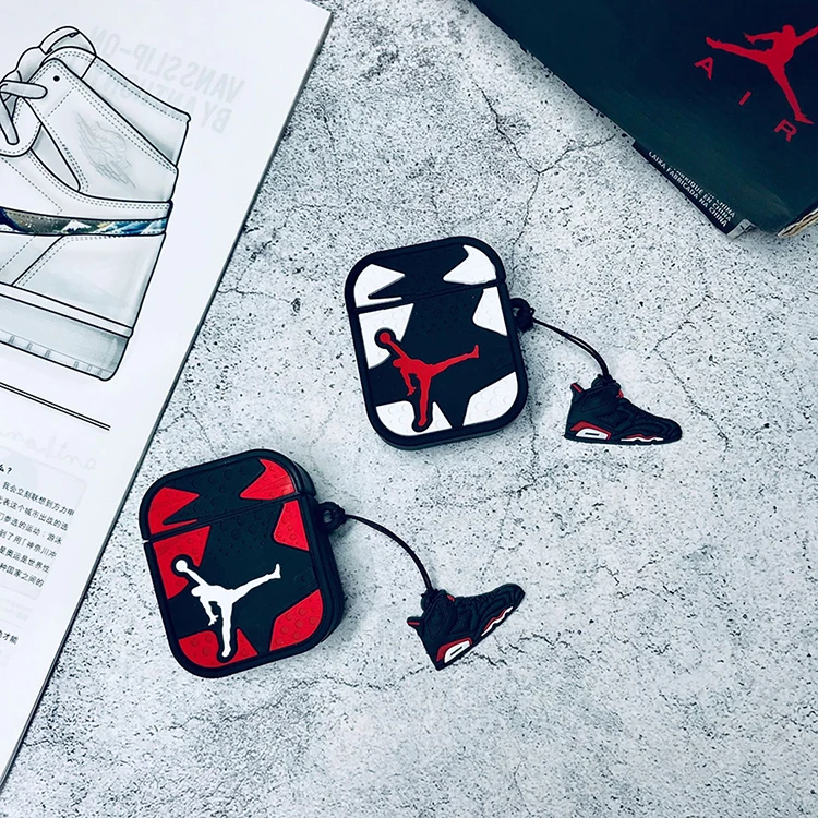 

Football Shoes For Earphone Airpods Cover Case With Shoes Hook;For Air Pods 1 2 Blue tooth Shoes Case;For Airpords Sport Case