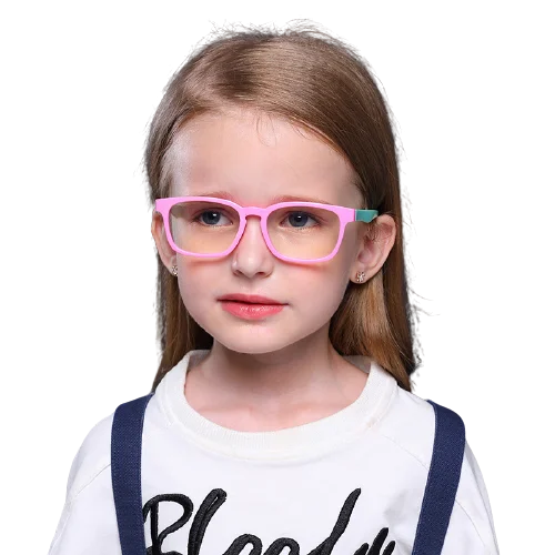 

2021 DCOPTICAL silicone TR90 anti blue light glasses for kids computer childre blue light blocking glasses