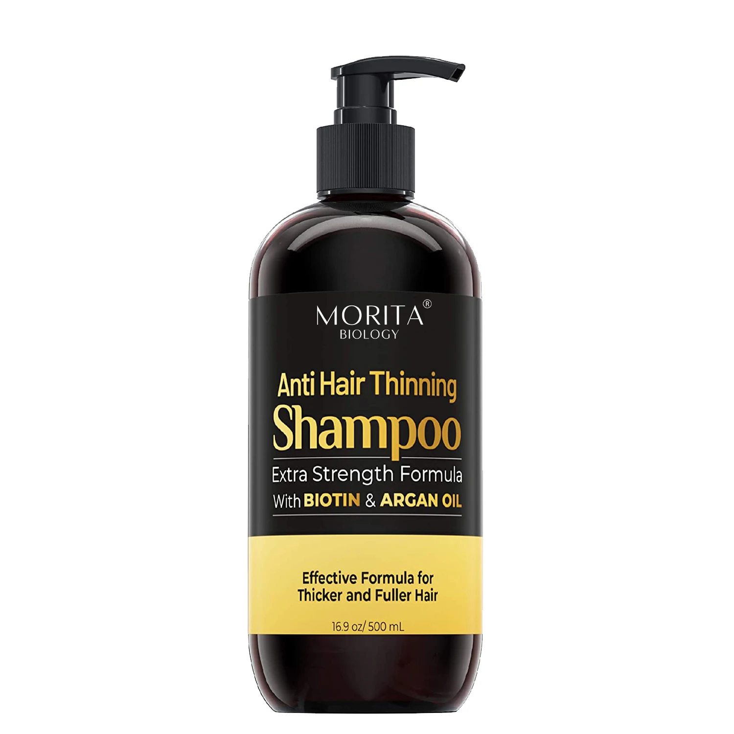

Hot-Sale Product Biotin Argan Oil Anti Hair Thinning Shampoo Promote Hair Growth Black Seed Oil Shampoo Set