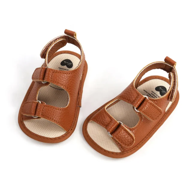 

Kids shoes 2022 cute newborn baby girls sandals non-slip leather baby shoes sandals sandalias de nino, Black/brown/khaki/white/green