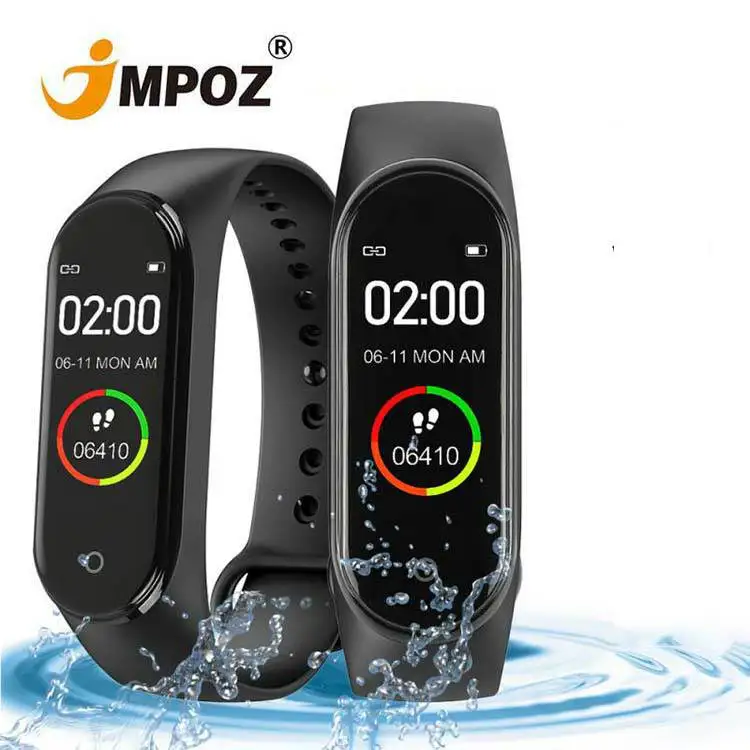 

2022 Best Health Fitness Tracker Color Display M6 M4 Smart Bracelet Waterproof Fitness Watch App Calorie Smart watch Bracelet