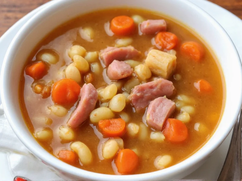 Classic Bean Soup Recipe with Ham Bone | Hearty & Flavorful