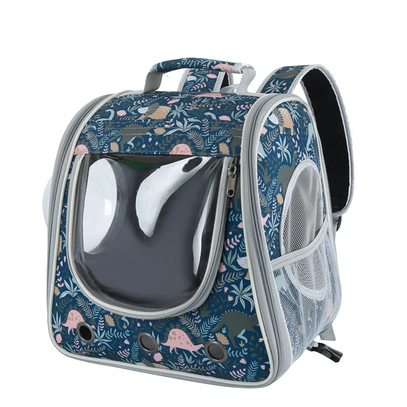 

Pet double shoulder caspacepsule going out portable cage cat schoolbag backpack dog handbag