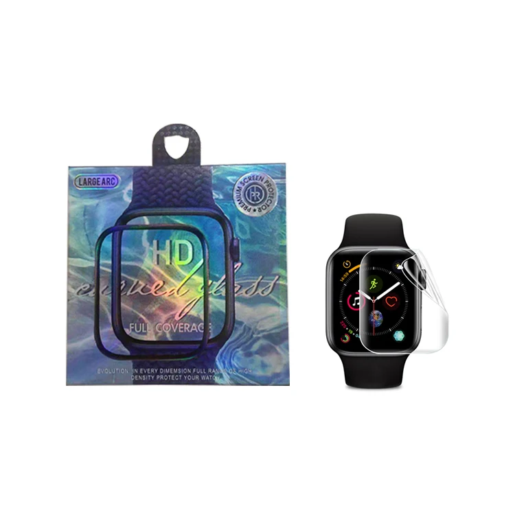 

Trade Assurance 38mm 40mm 42mm 44mm Smart Watch Anti Scratch 0.14mm Thickness Soft TPU Screen Protector for iWatch
