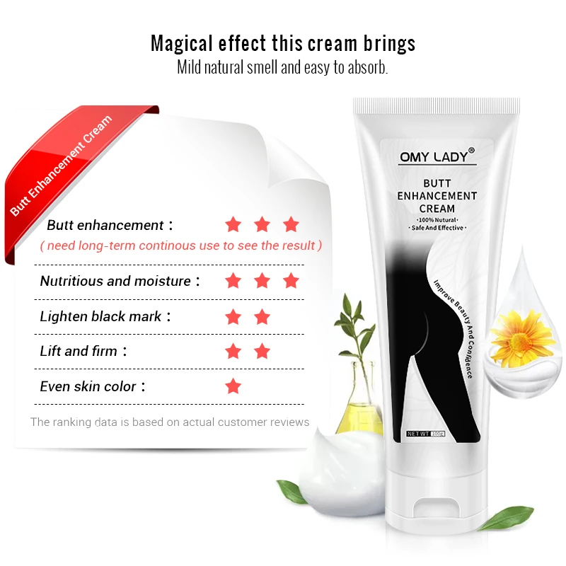 
OMY LADY Buttock Hip Lift Up Enlargement Cream Butt Enhancement Cream 