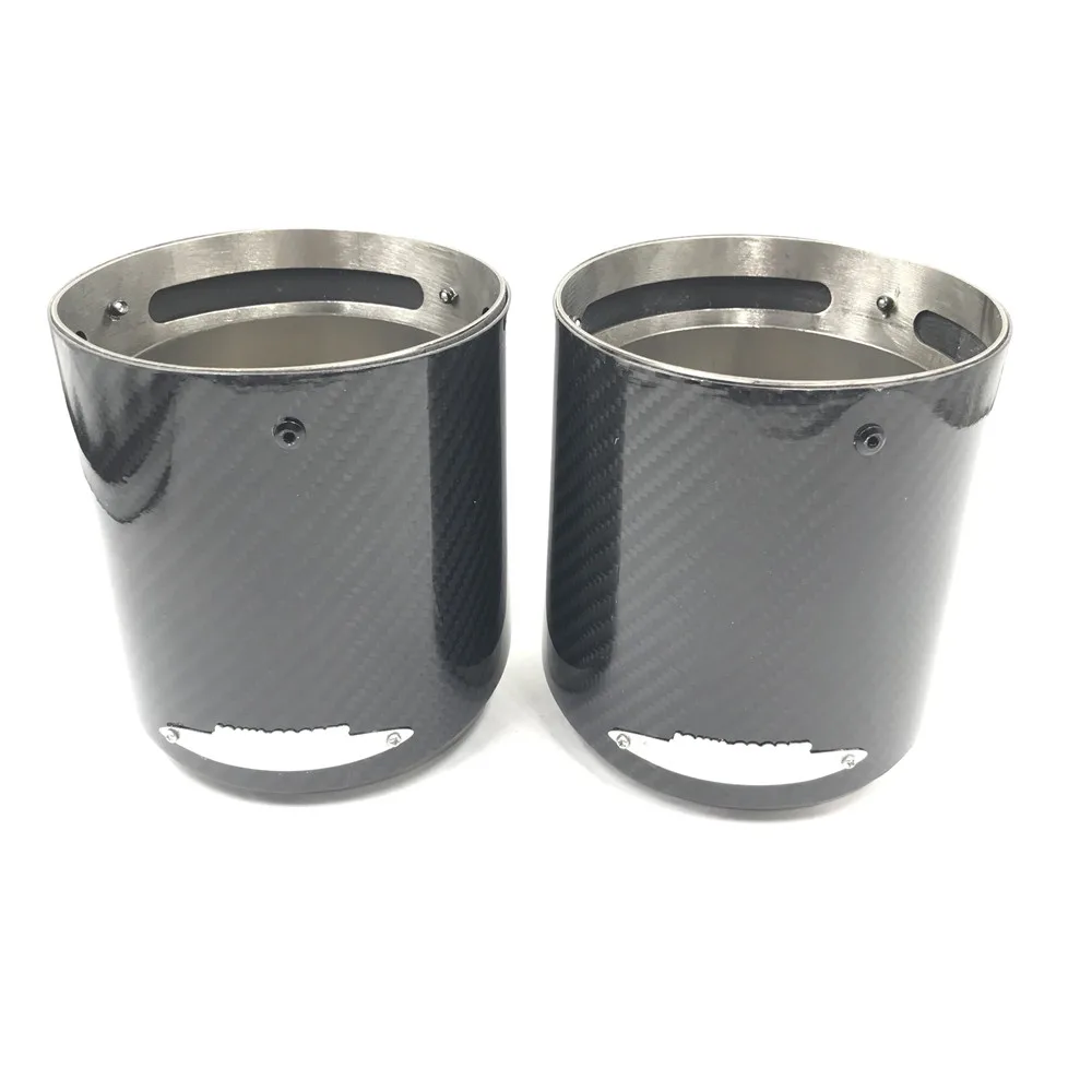 
Glossy carbon fiber exhaust tip Muffler tips fit for mini cooper R55 R56 R57 R58 R59 R60 R61 F54 F55 F56 F57 F60 