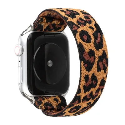 

Elastic Scrunchie Watch Band for Apple Watch 38mm 40mm 42mm 44mm Stretchy Women Loop Strap Bracelet for iwatch series 6 5 4 3, Black,white,blue,red,pink