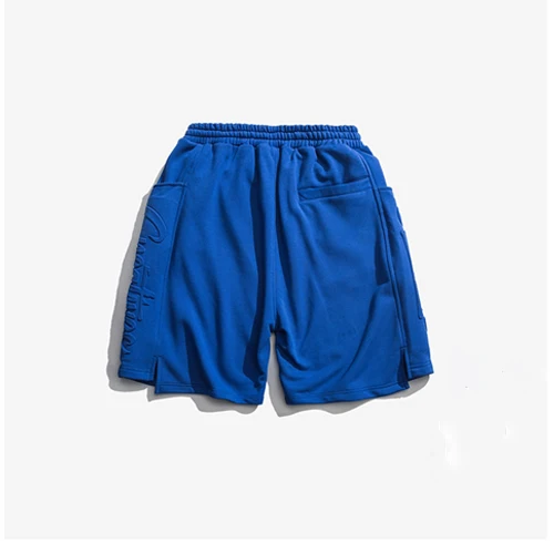 
2020 Fashion shorts men custom embossed logo streetwear summer shorts men 