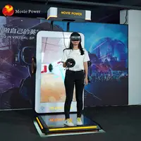 

Earn Money Through Internet 9D Virtual Reality Standing Platform Fun Box Vr Game Motion Simulator 9D Game Machine