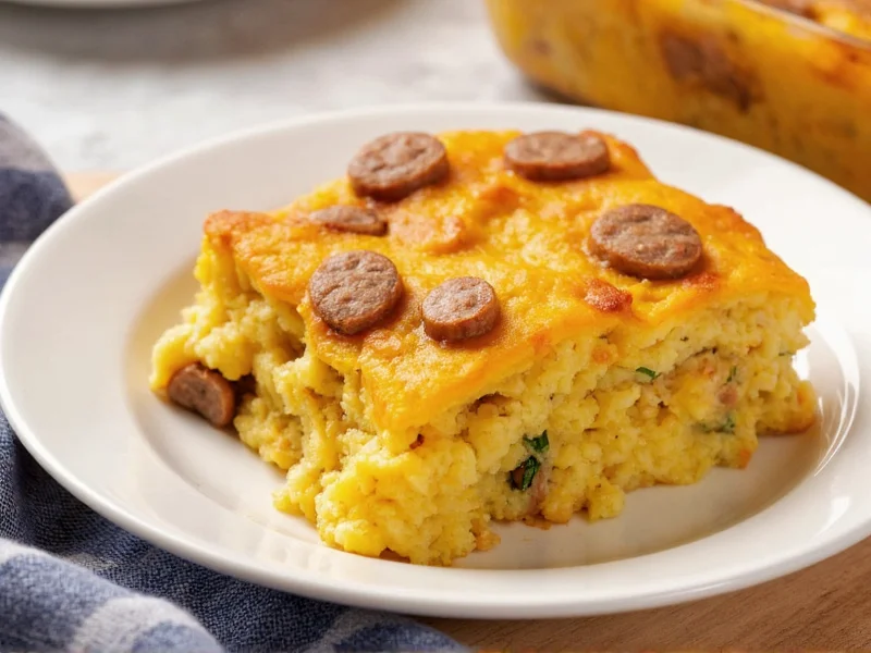 Sausage Breakfast Casserole Recipe: Foolproof Method