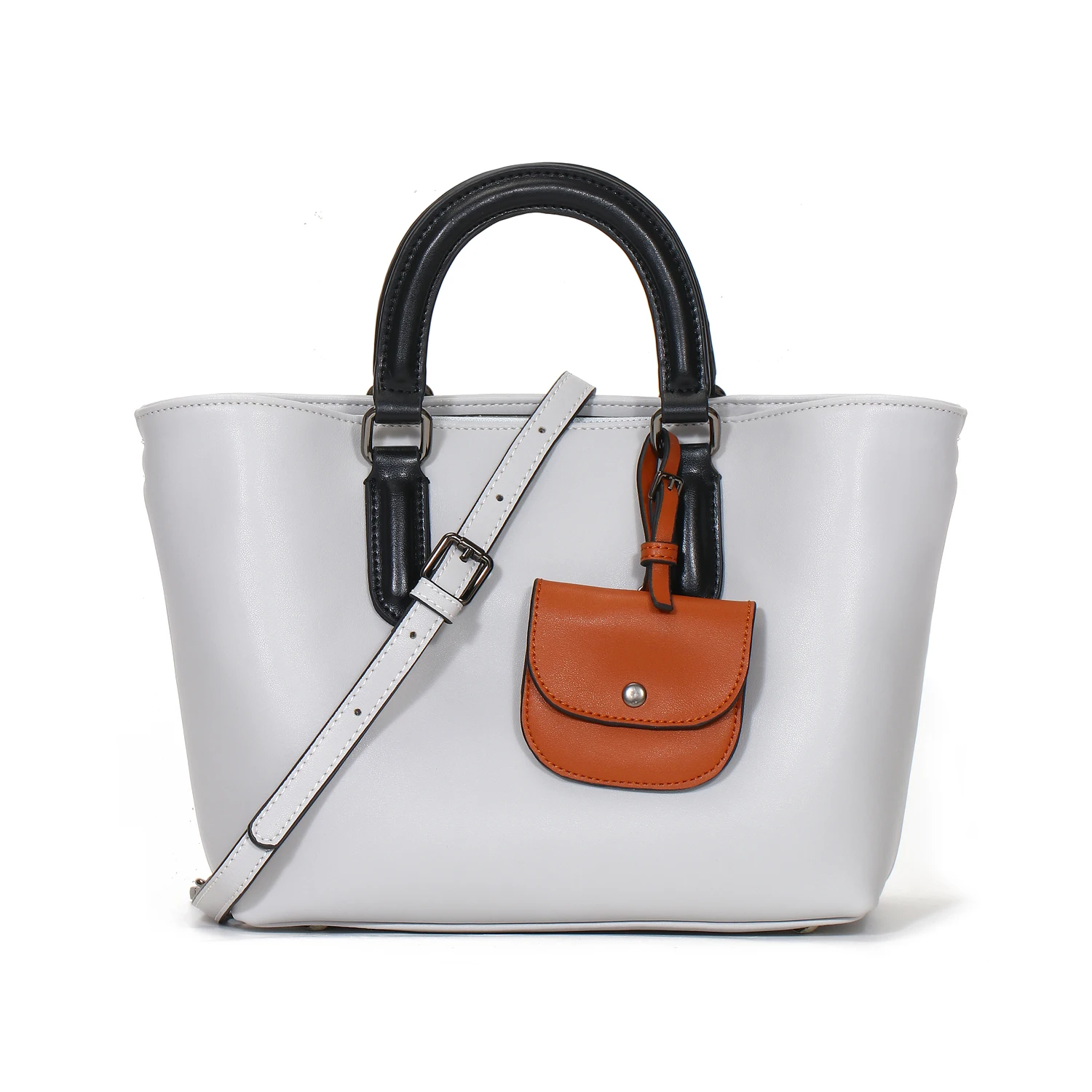 

TS8140 New arrival Genuine Leather Shoulder Bags large Tote Bag With Mini Coin Purse Handbags For Women