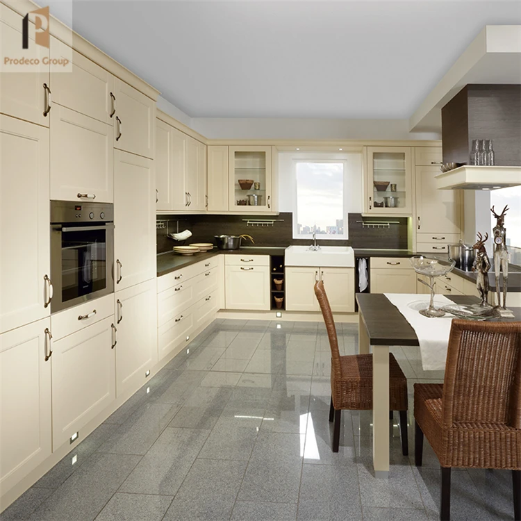 Kitchen Cupboard Set Solid Wood Kitchen With Range Hood Kitchen With Wood Door