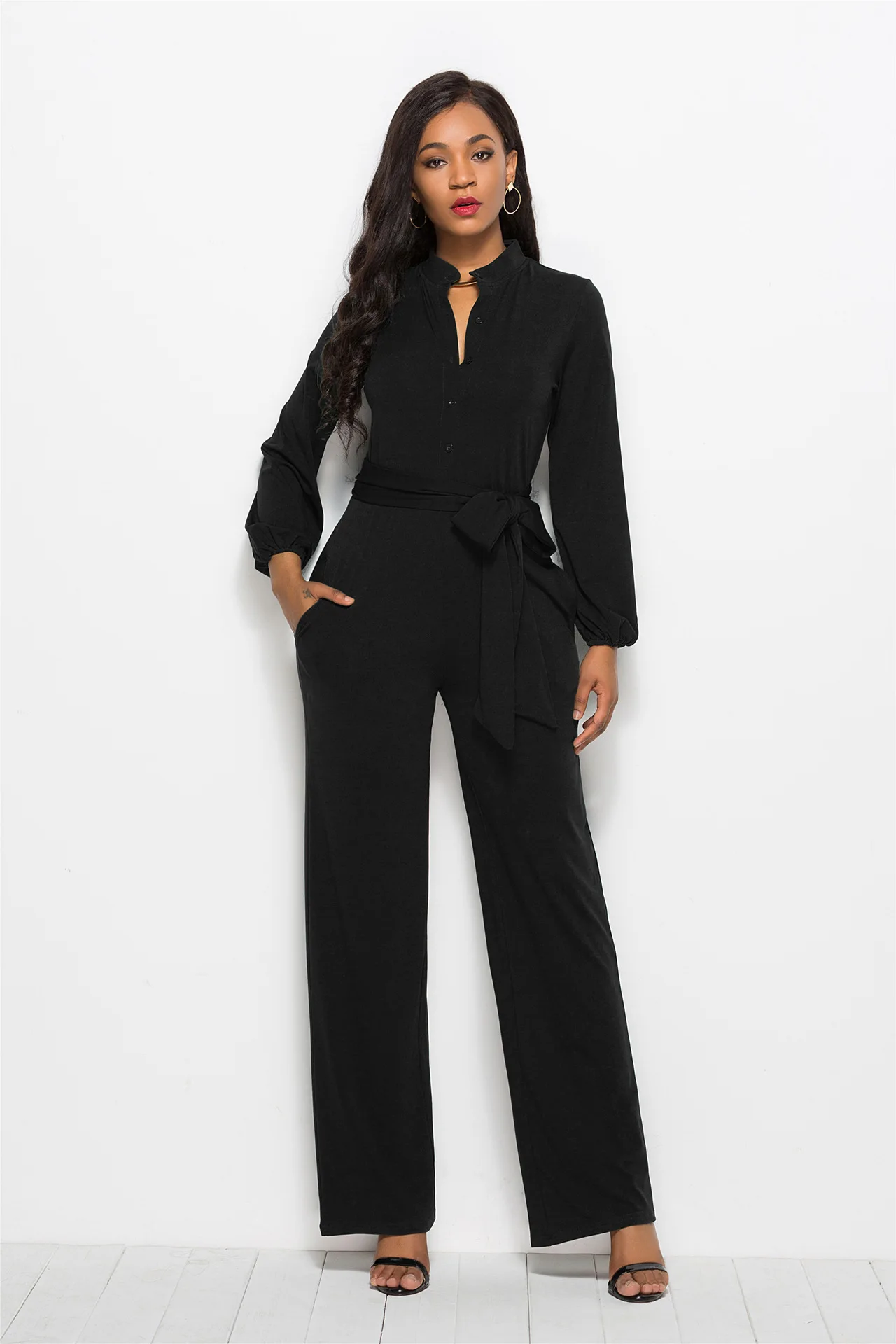 2020 Womens Long Sleeve Jumpsuit For 