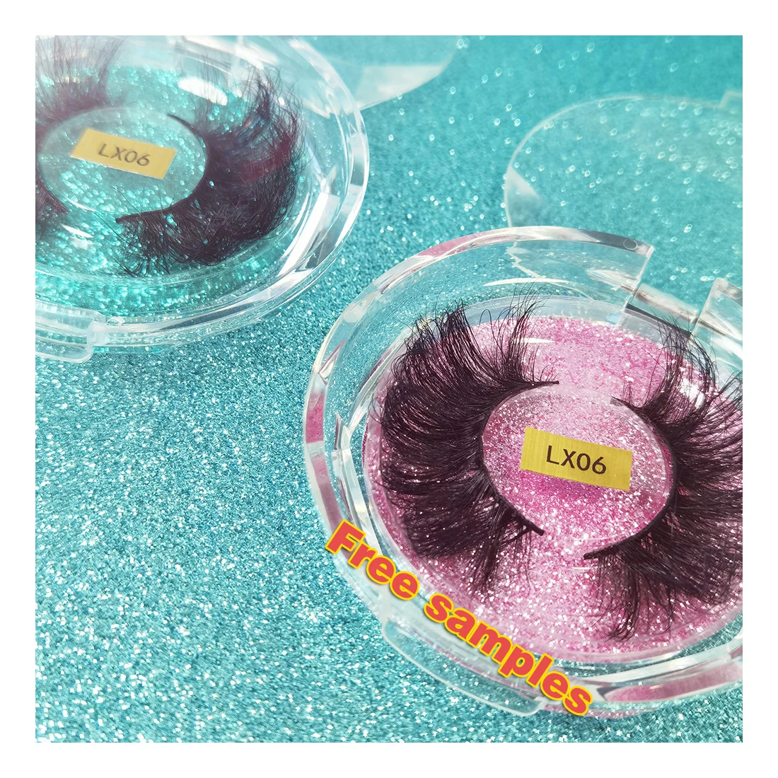 

Create her brand new trend wholesale indiidual russian d curl strip lashes false eyelashes natural lash Super Fluffy 25MM 3D Min