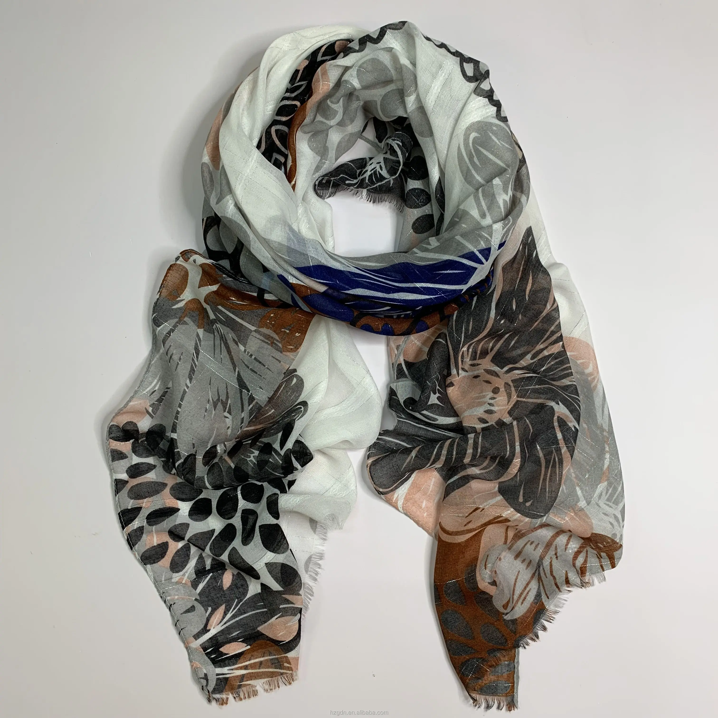 light silk scarf