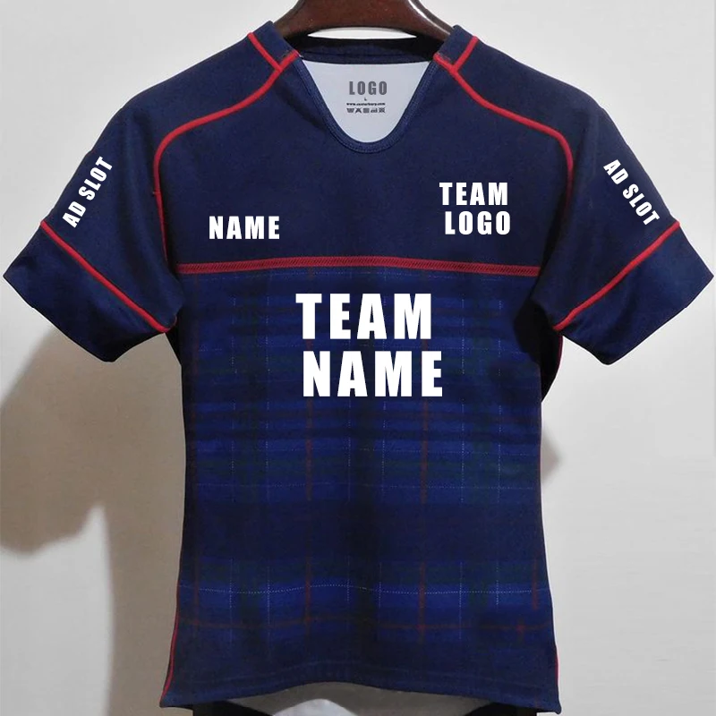 

Custom Top Quality New Design Team Sport Club Rugby League Jerseys Custom Quick Dry Sublimated Rugby Shirts Rugby Uniform